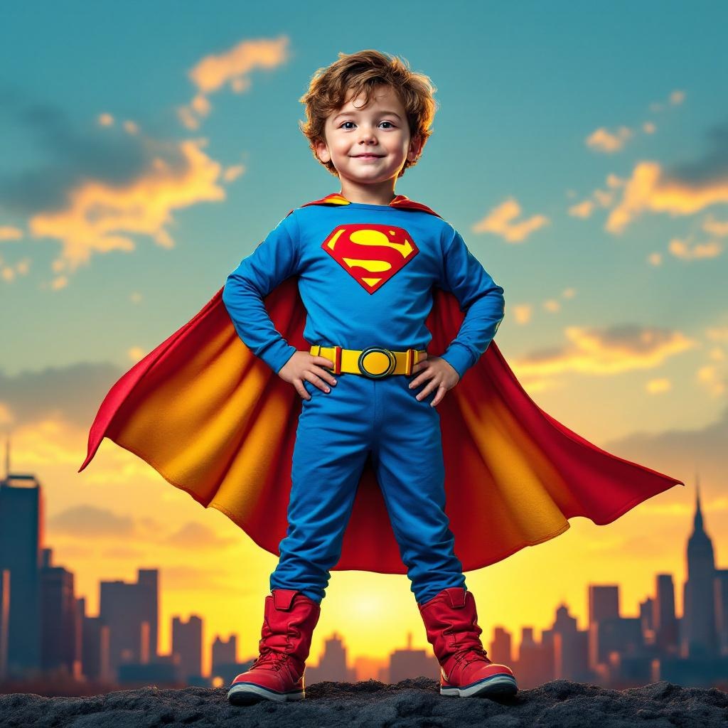 Superhero Poster (Boys)